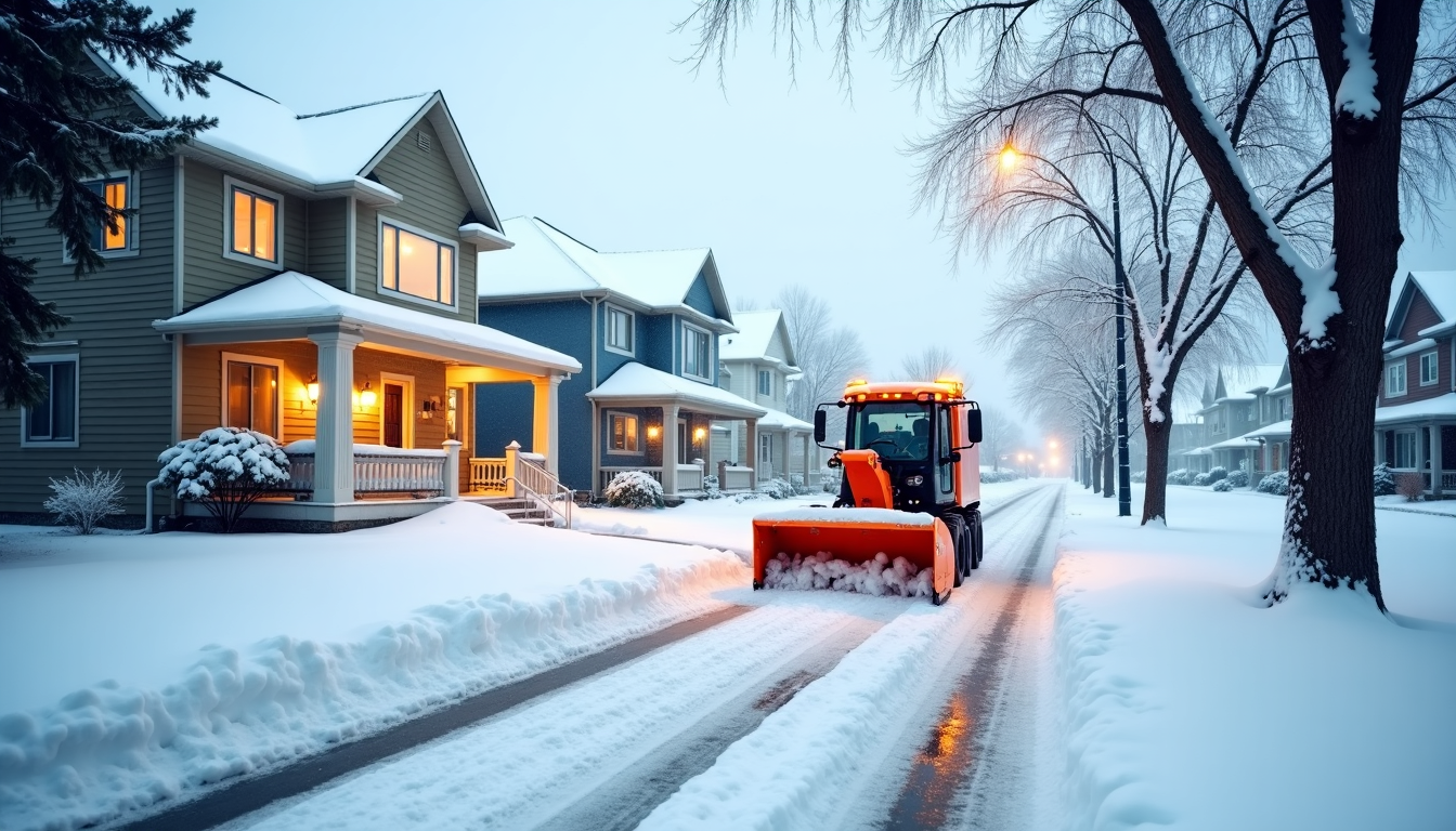 Residential Snow Removal Edmonton: Keep Your Property Safe This Winter