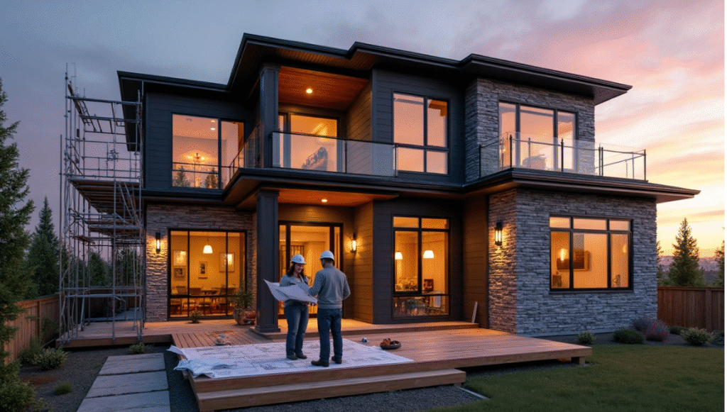 Custom home building & renovations in Edmonton
