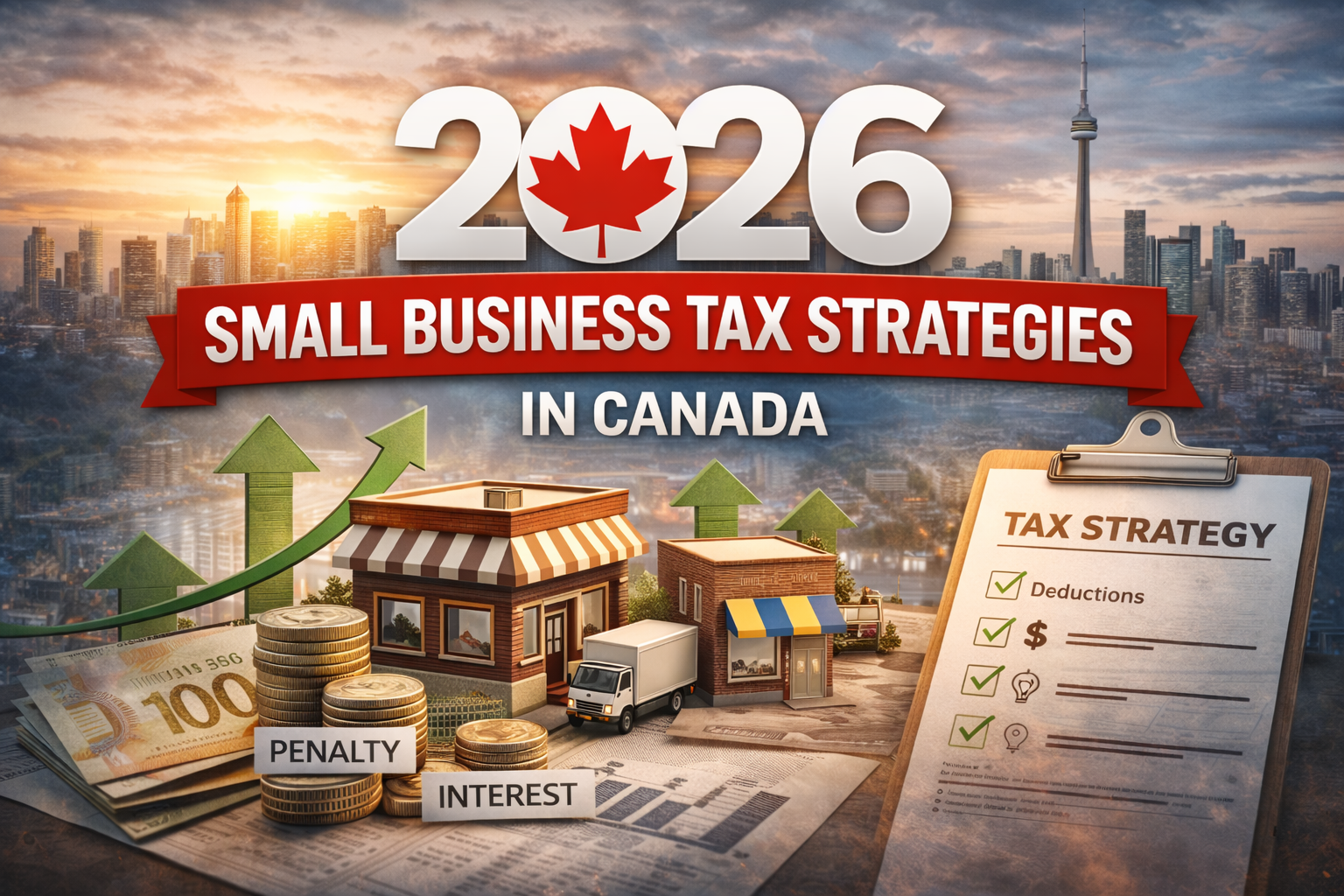 Small Business Tax Strategies in Canada for 2026: How to Legally Pay Less Tax