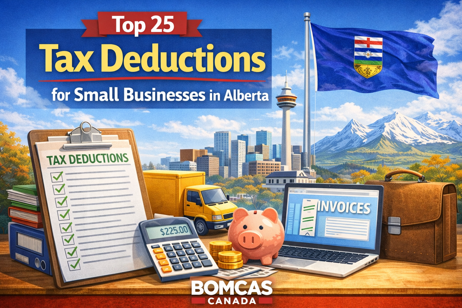 Top 25 Tax Deductions for Small Businesses in Alberta