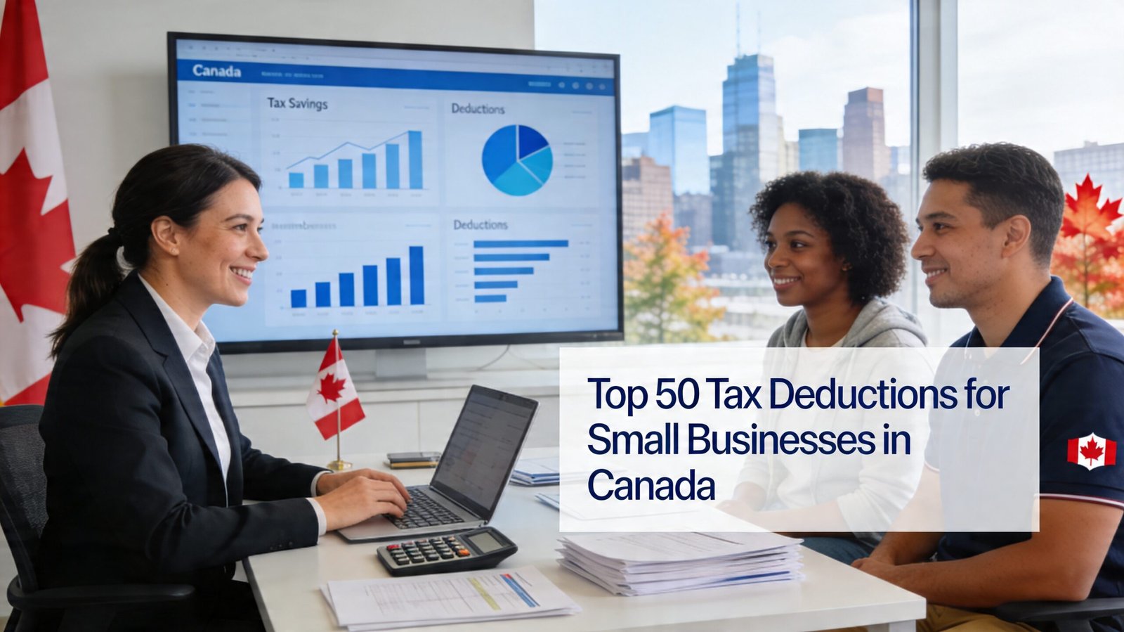 Top 50 Tax Deductions for Small Businesses in Canada
