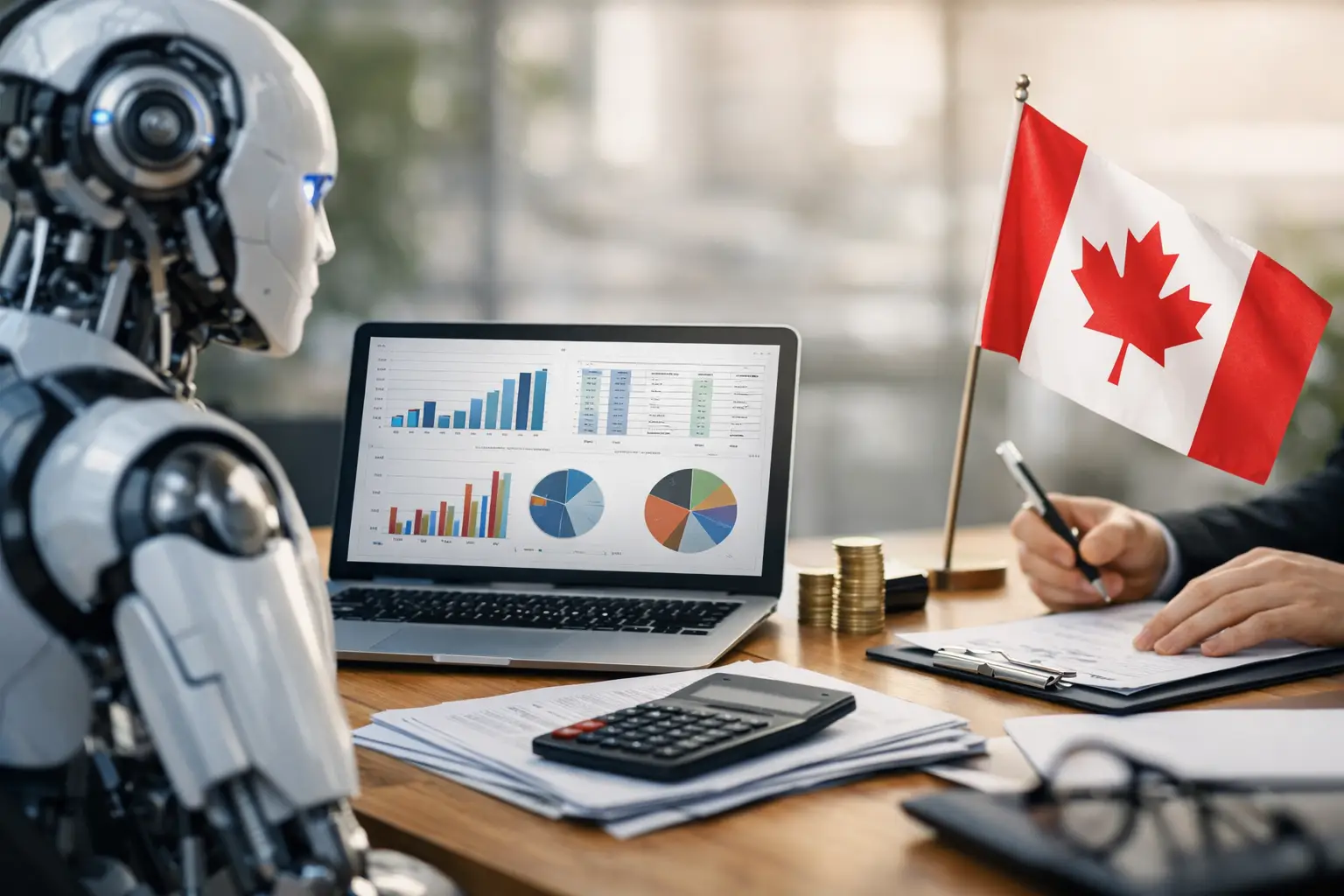 AI in Bookkeeping Canada for Small Businesses
